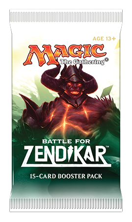 Battle for Zendikar Booster Pack - English